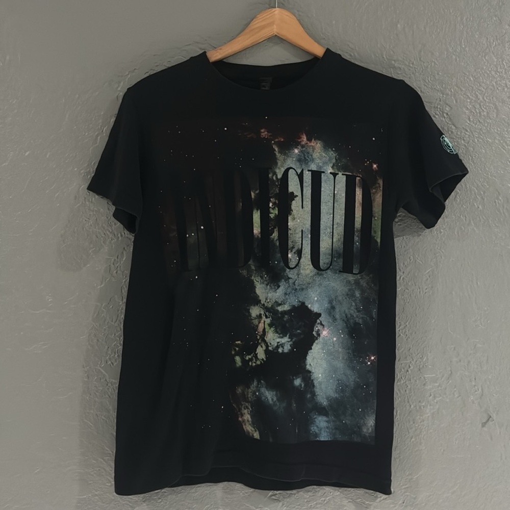 Space Kid Cudi Short Sleeve Small Black Blue Indicud Hip Hop Rap Music